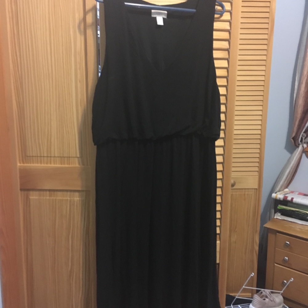 Loft outlet black dress. Xl.